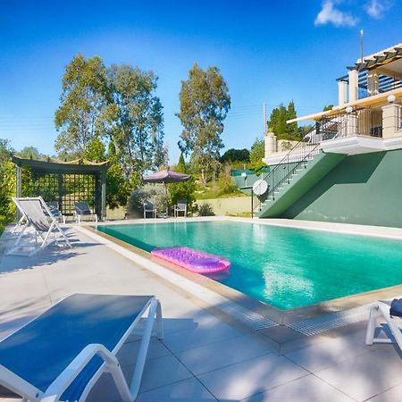 Villa Afionas - 3 Minutes From The Beach With Heated Eco-Pool And Sunset View Exterior foto