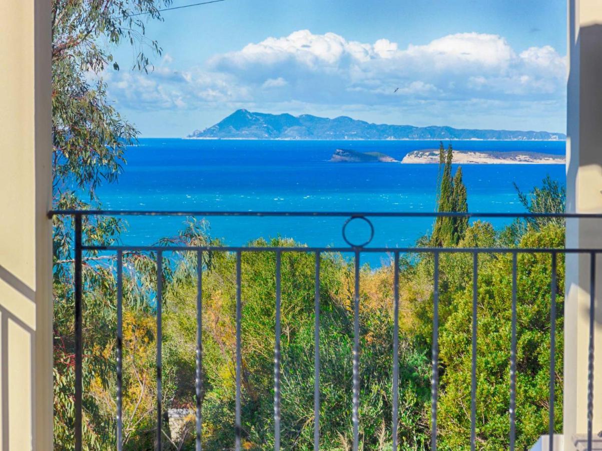 Villa Afionas - 3 Minutes From The Beach With Heated Eco-Pool And Sunset View Exterior foto