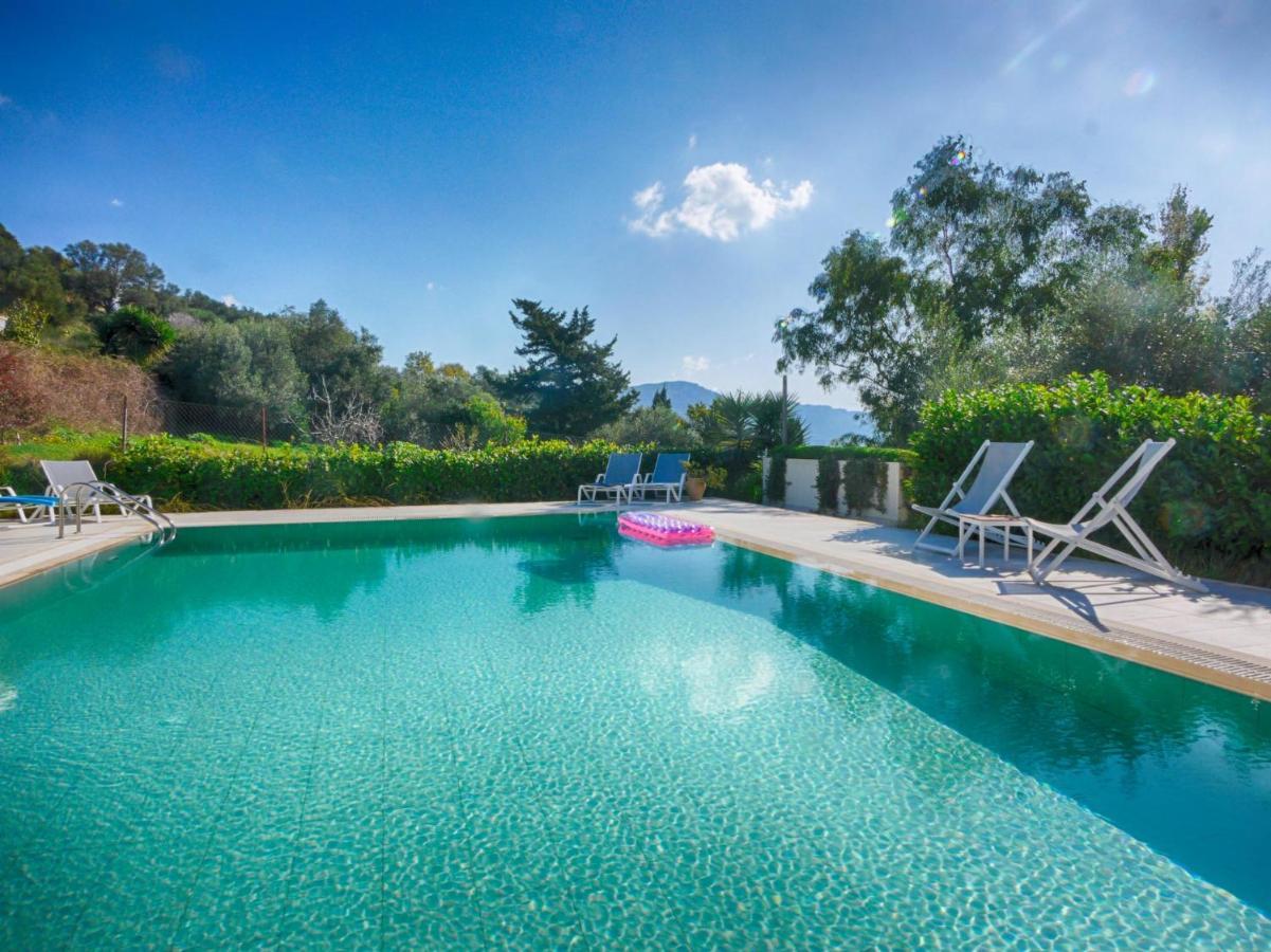 Villa Afionas - 3 Minutes From The Beach With Heated Eco-Pool And Sunset View Exterior foto